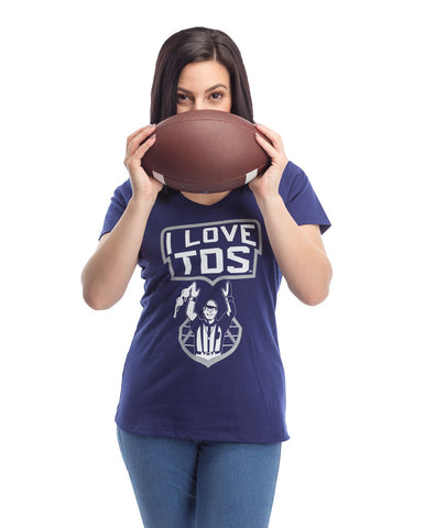 Cowboys Football Team Women's V-neck Game Day T-Shirt