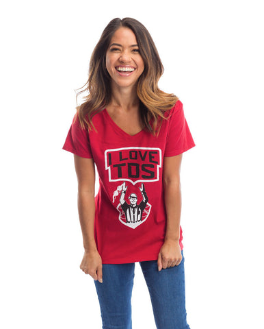 Cardinals Football Women's V-neck Game Day T-Shirt